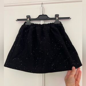 DOUUOD Girl’s Glitter Wool Skirt